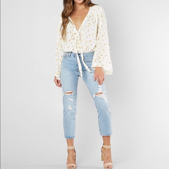 Intimately Free People Floral Bodysuit - Picture 16 of 16